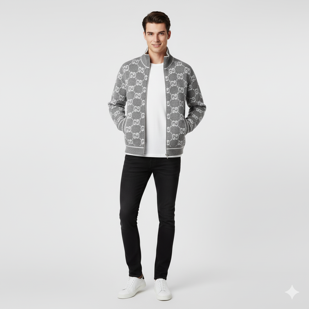 Veste 'GG' Zippé