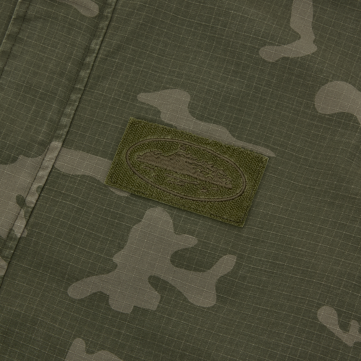 Corteiz Guerillaz Jacket - Green Camo