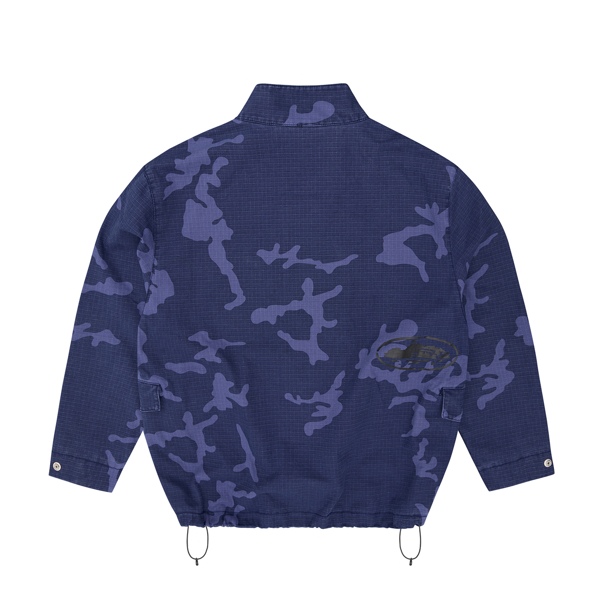 Corteiz Guerillaz Field Jacket - Indigo Camo