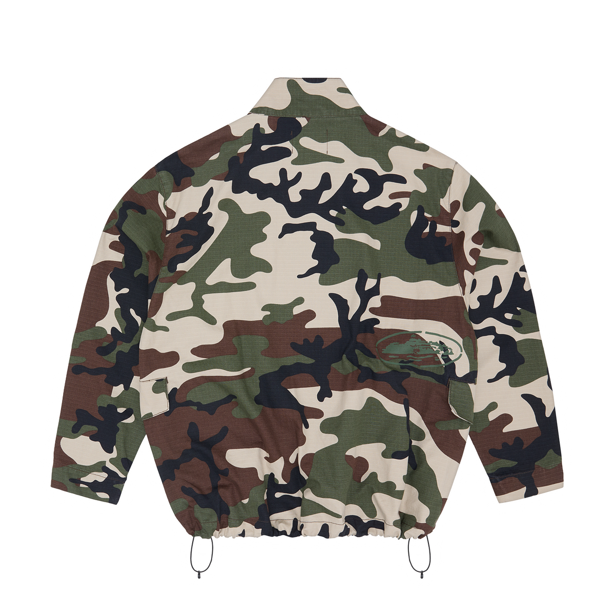 Corteiz Guerillaz Field Jacket - Woodland Camo