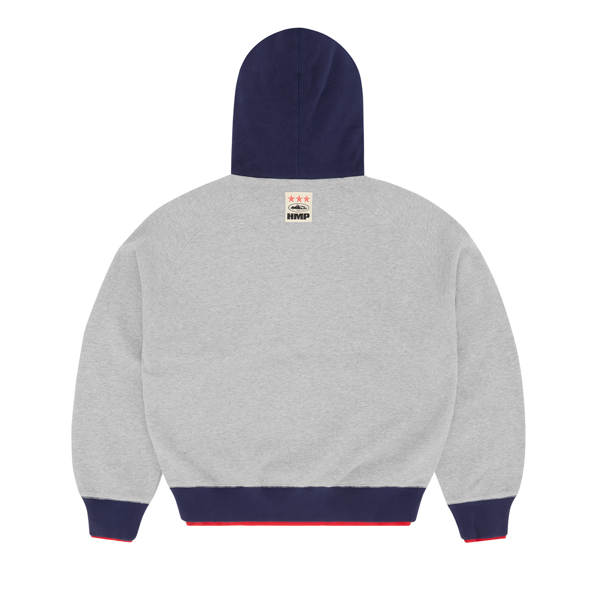 Corteiz HMP Double Up Hoodie - Heather Grey