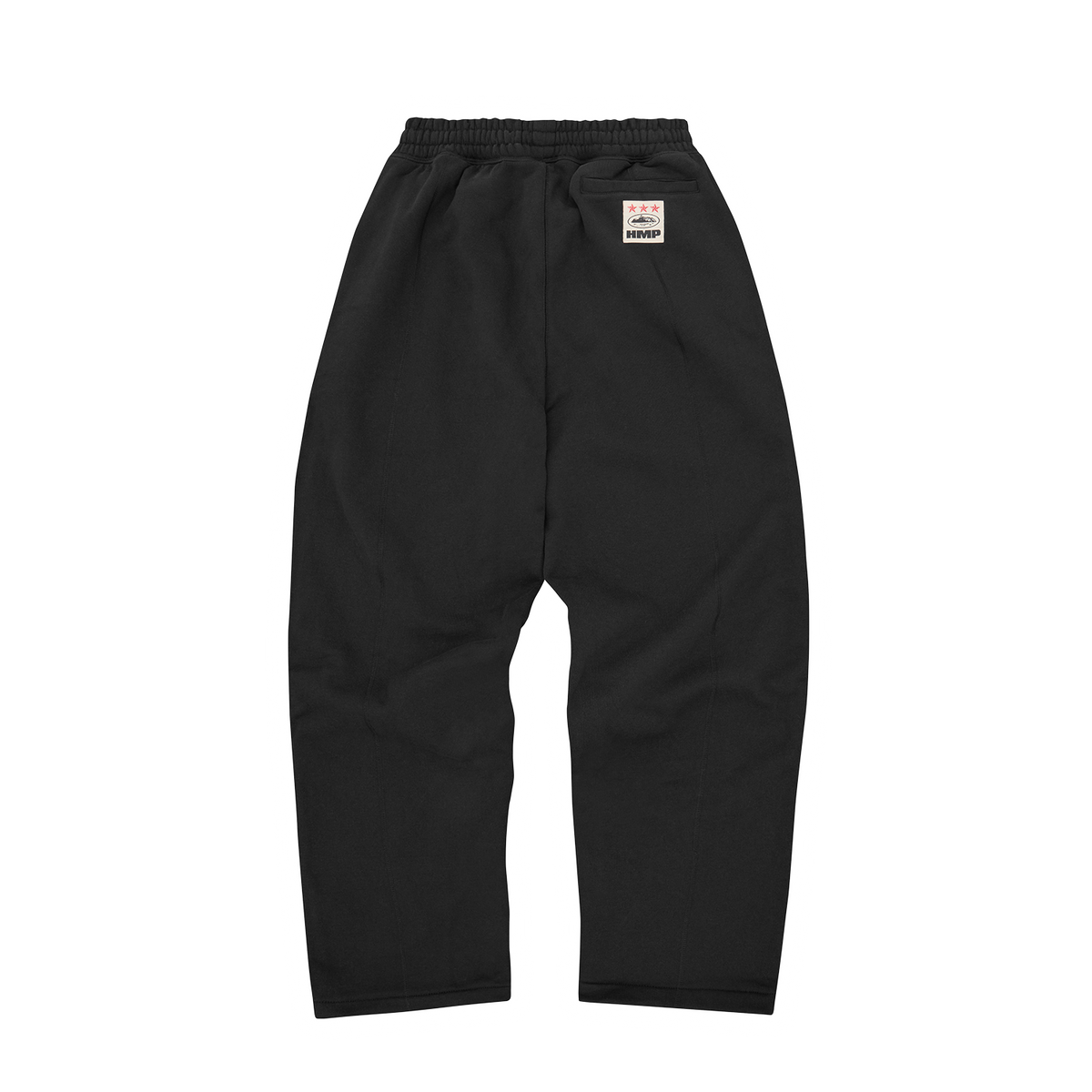 Corteiz HMP Open Hem Sweatpant - Black