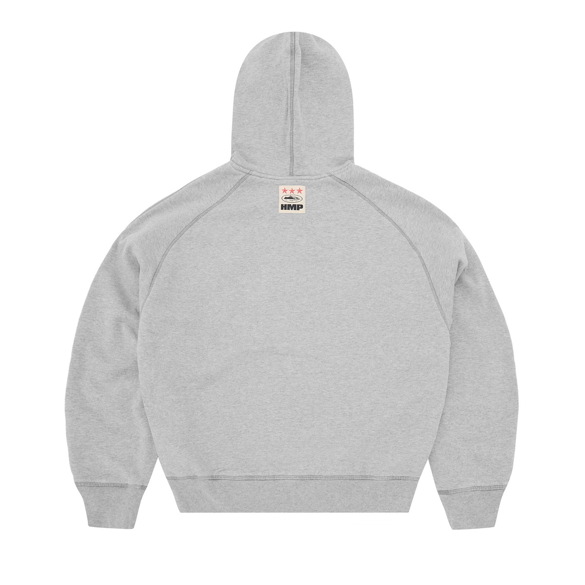Corteiz HMP Thermal Zip Hoodie - Heather Grey