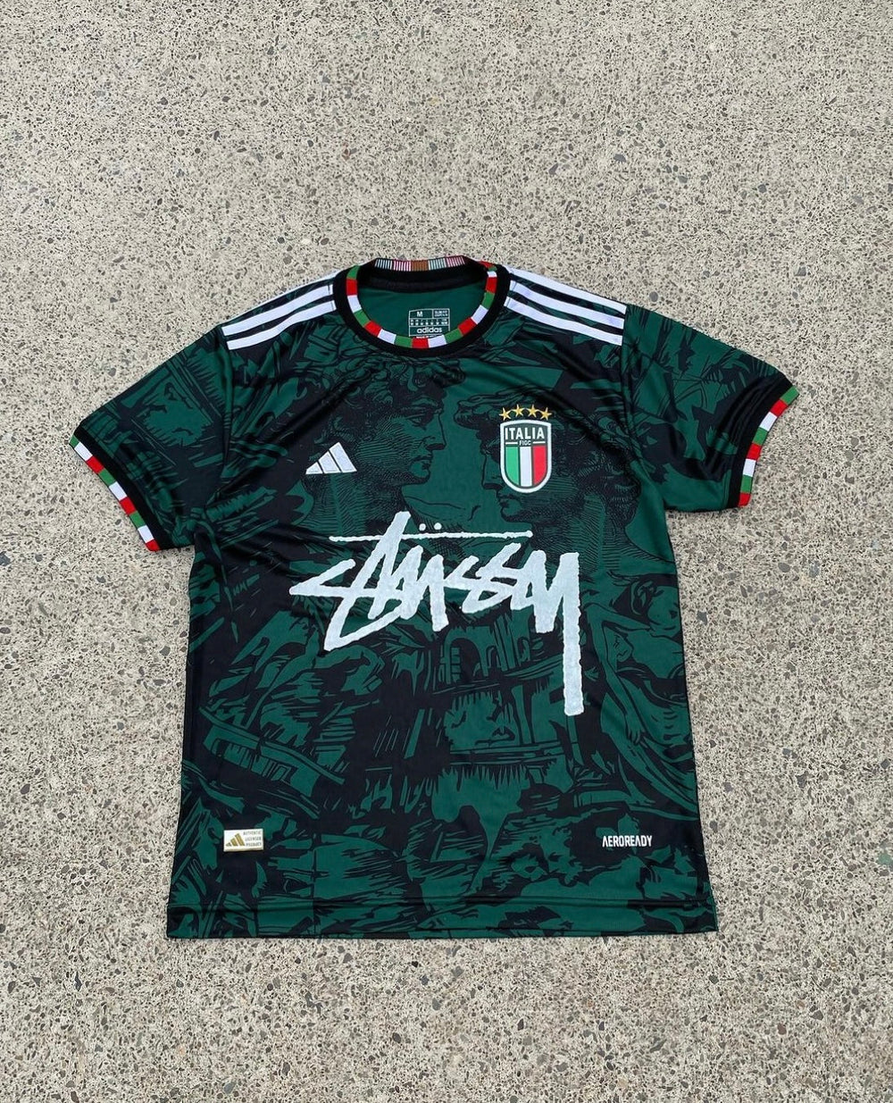 Maillot Stüssy x Italy Azzuro Era Limited