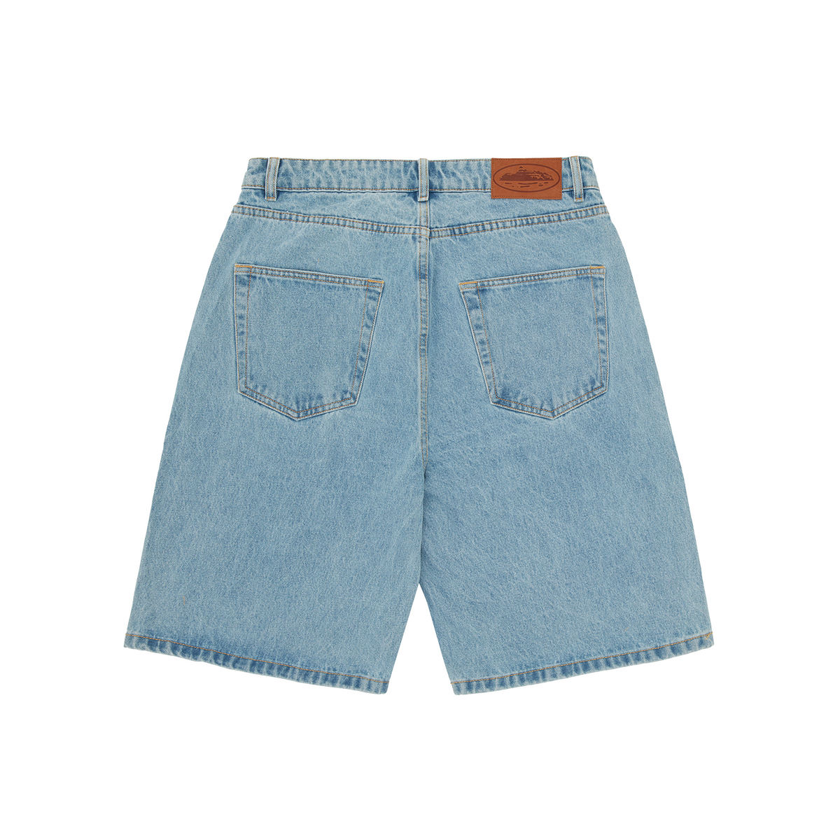 Corteiz Island Denim Short - Stonewash