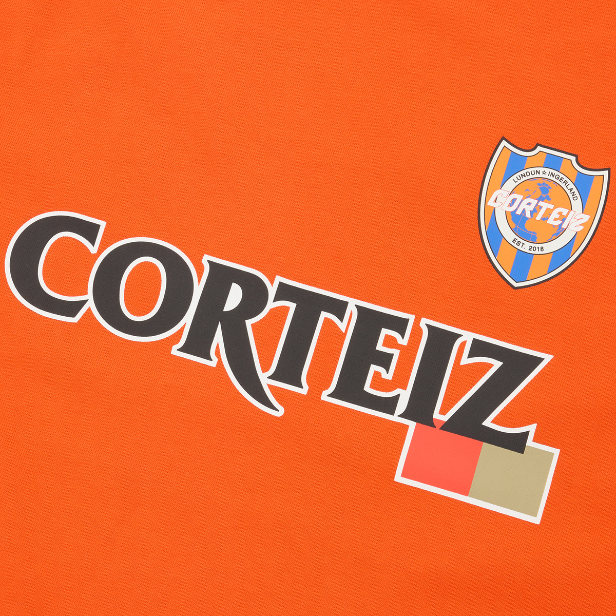 Corteiz Giapponese Cotton Jersey - Orange