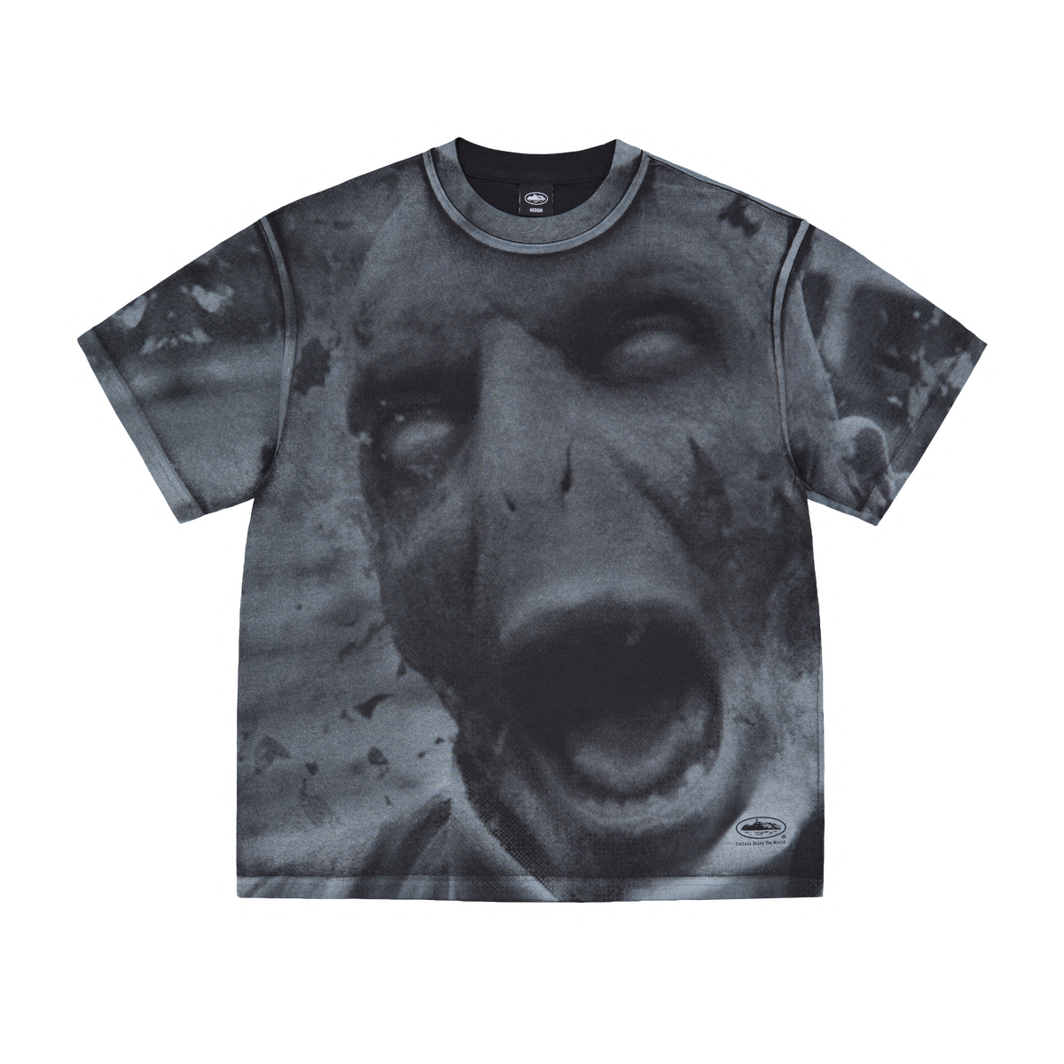 Corteiz You Know Who Heavyweight Tee - Black
