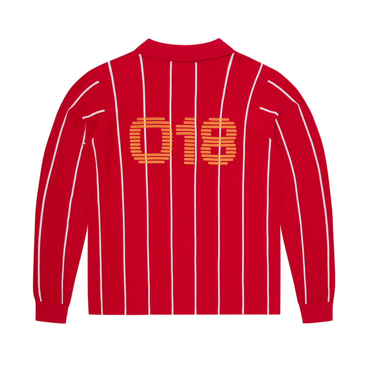Corteiz Monde Knit L/S Jersey - Red