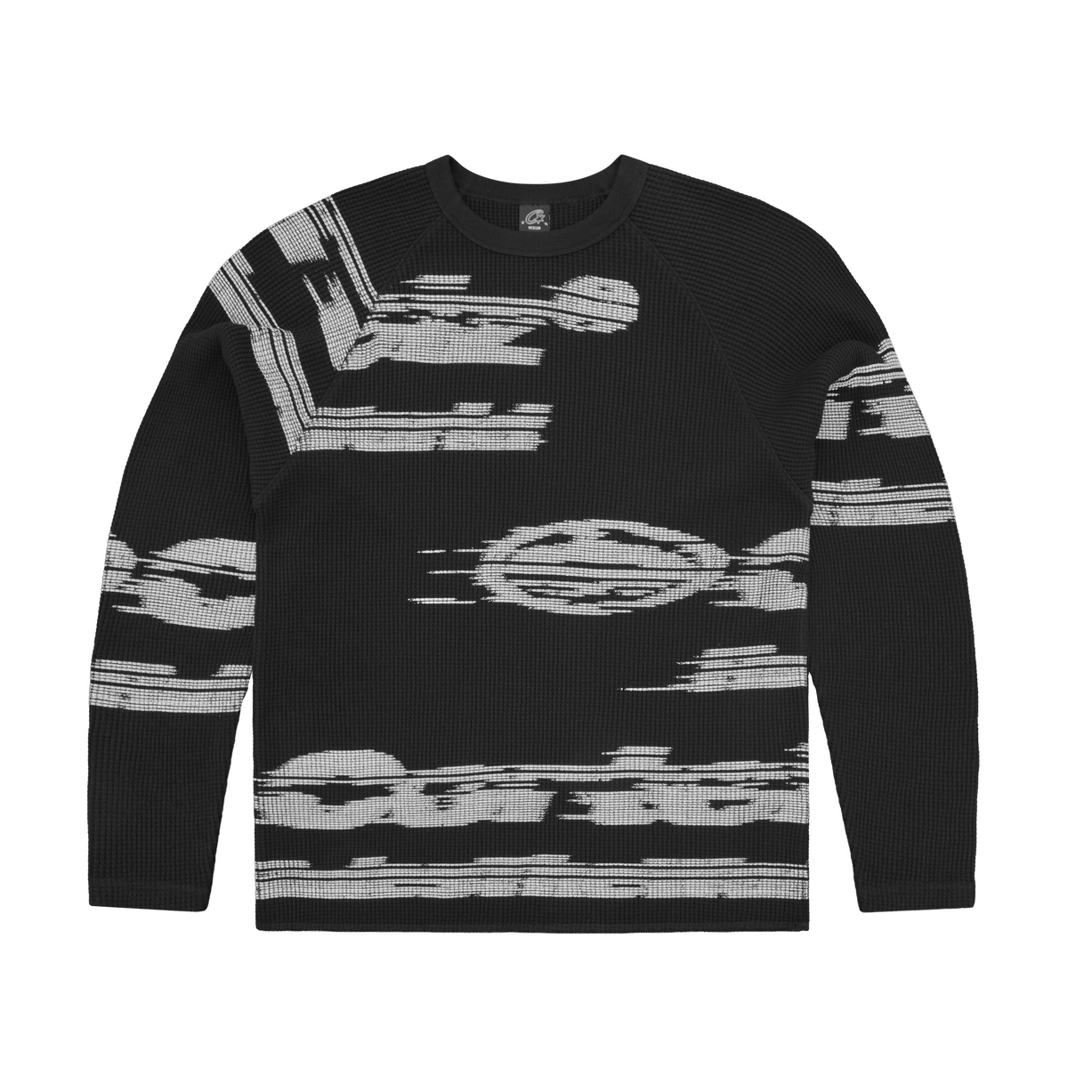 Corteiz Motion Waffle Thermal - Black