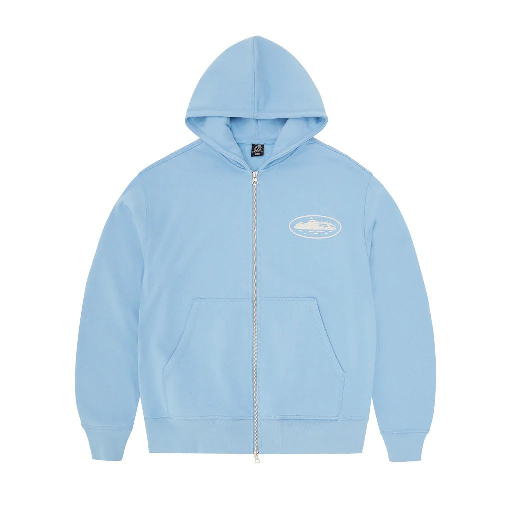 Sweat à Capuche Crtz Zippé