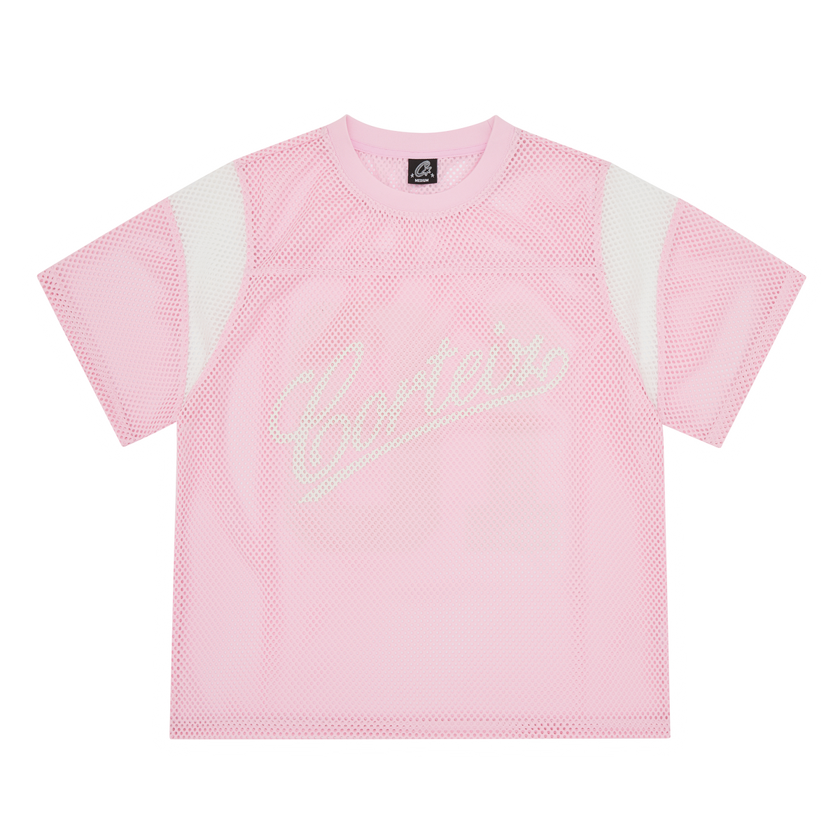 Corteiz Open Mesh Panel Jersey - Pink