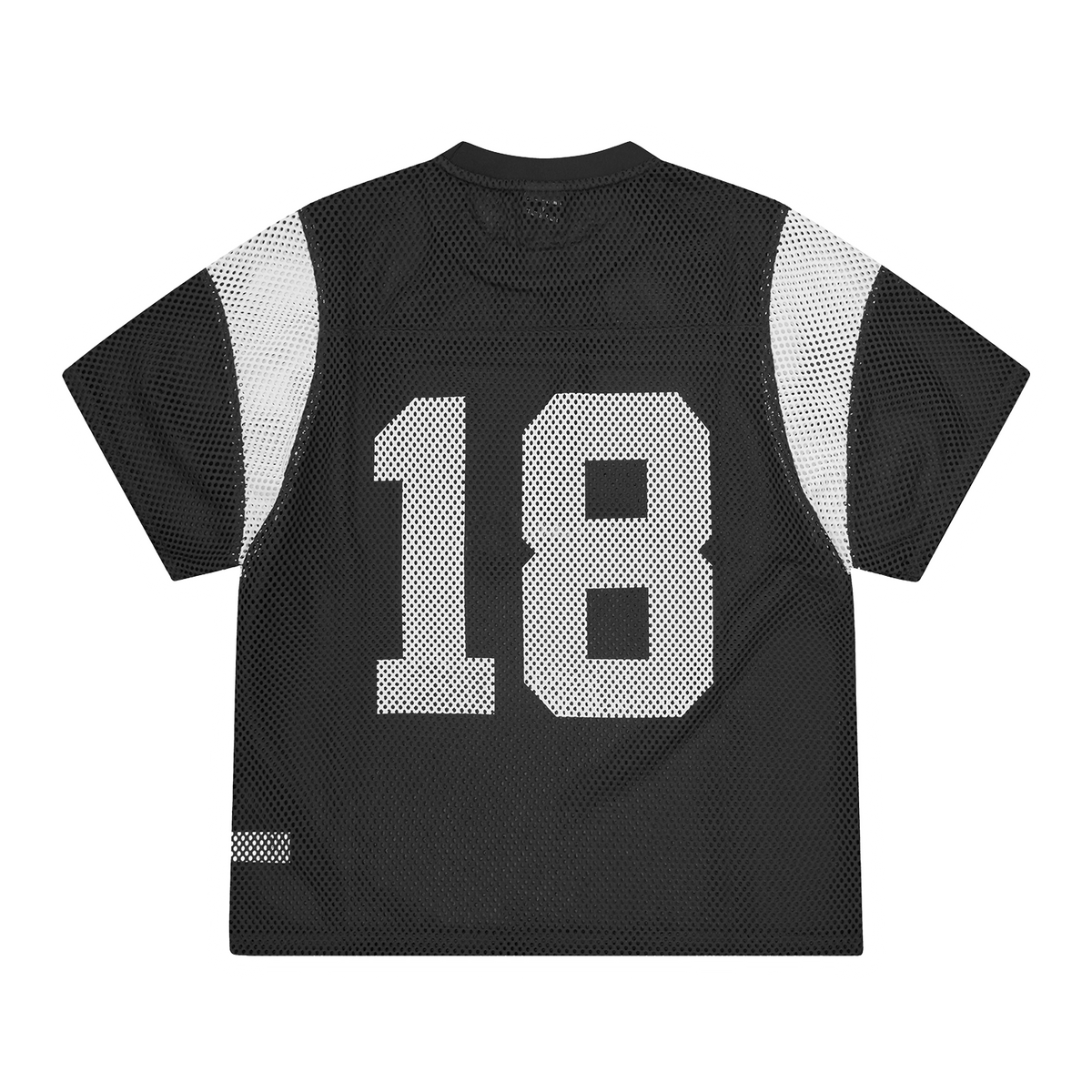 Corteiz Open Mesh Panel Jersey - Black