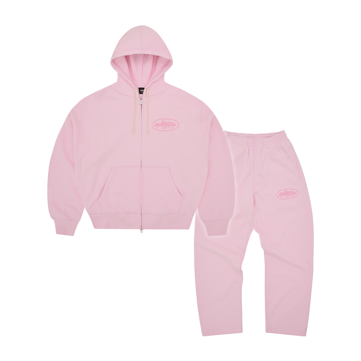Corteiz Island Knockout Tracksuit - Pink