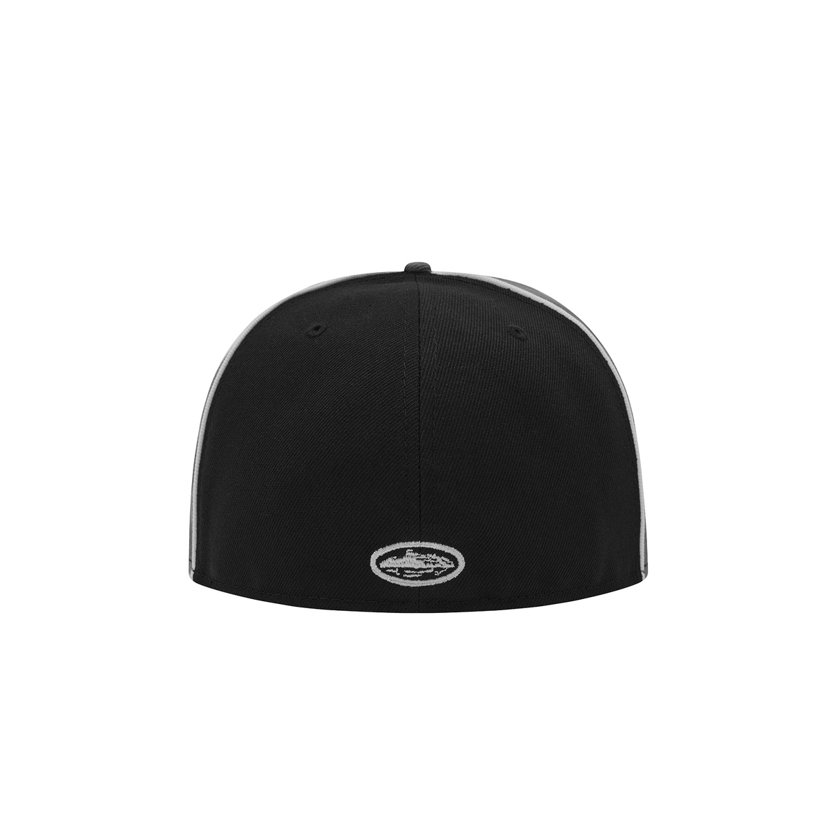 Corteiz Pirate Radio New Era Fitted Cap - Black/Grey