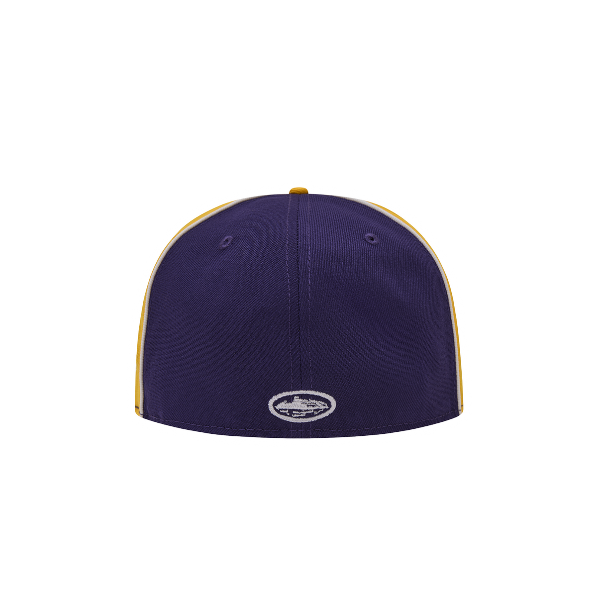Corteiz Pirate Radio New Era Fitted Cap - Purple/Gold