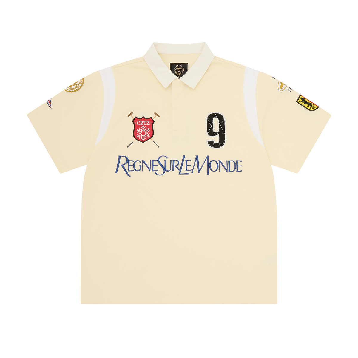 Corteiz Alpine Polo Shirt - RSLM Sand