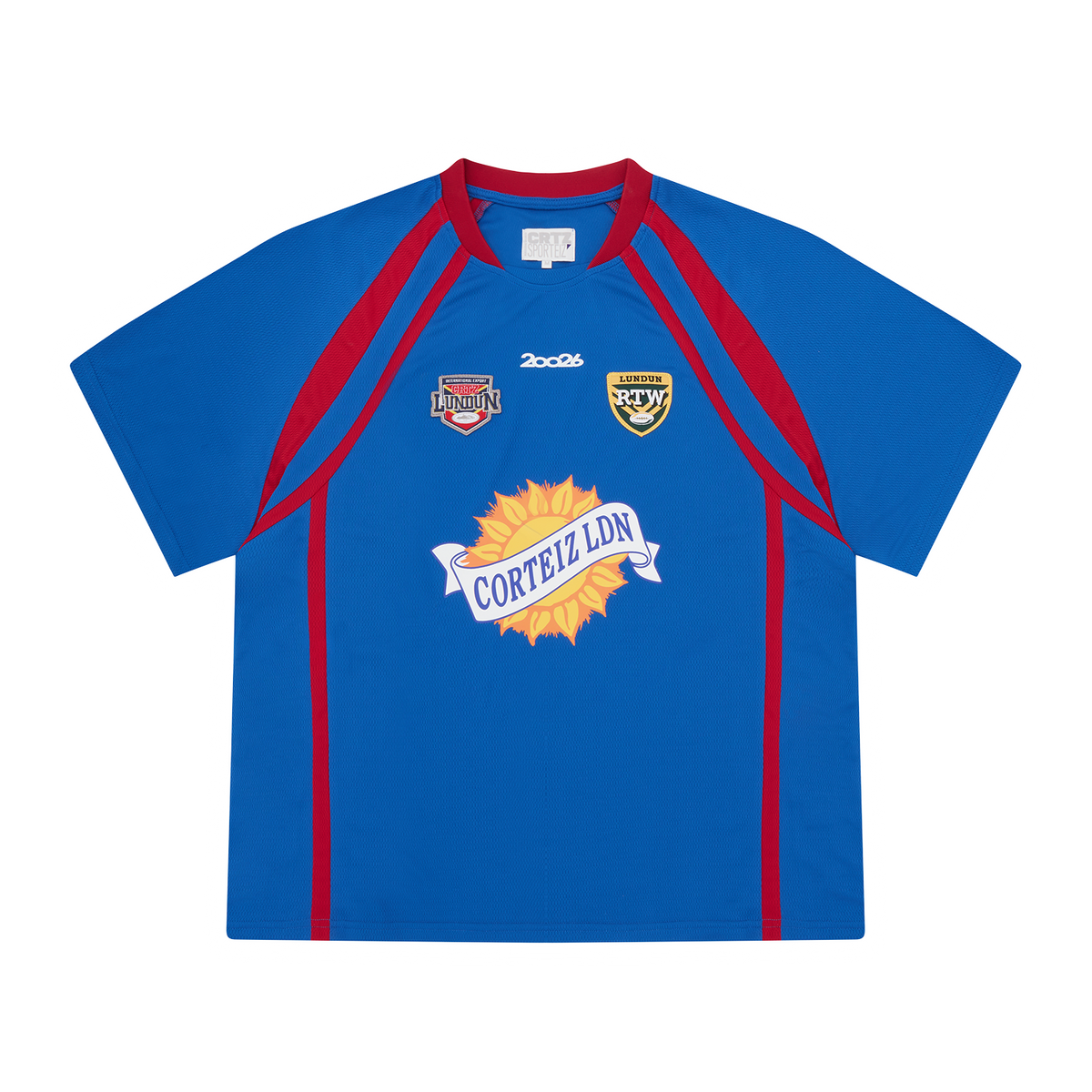 Corteiz Rugby League Jersey - Royal Blue