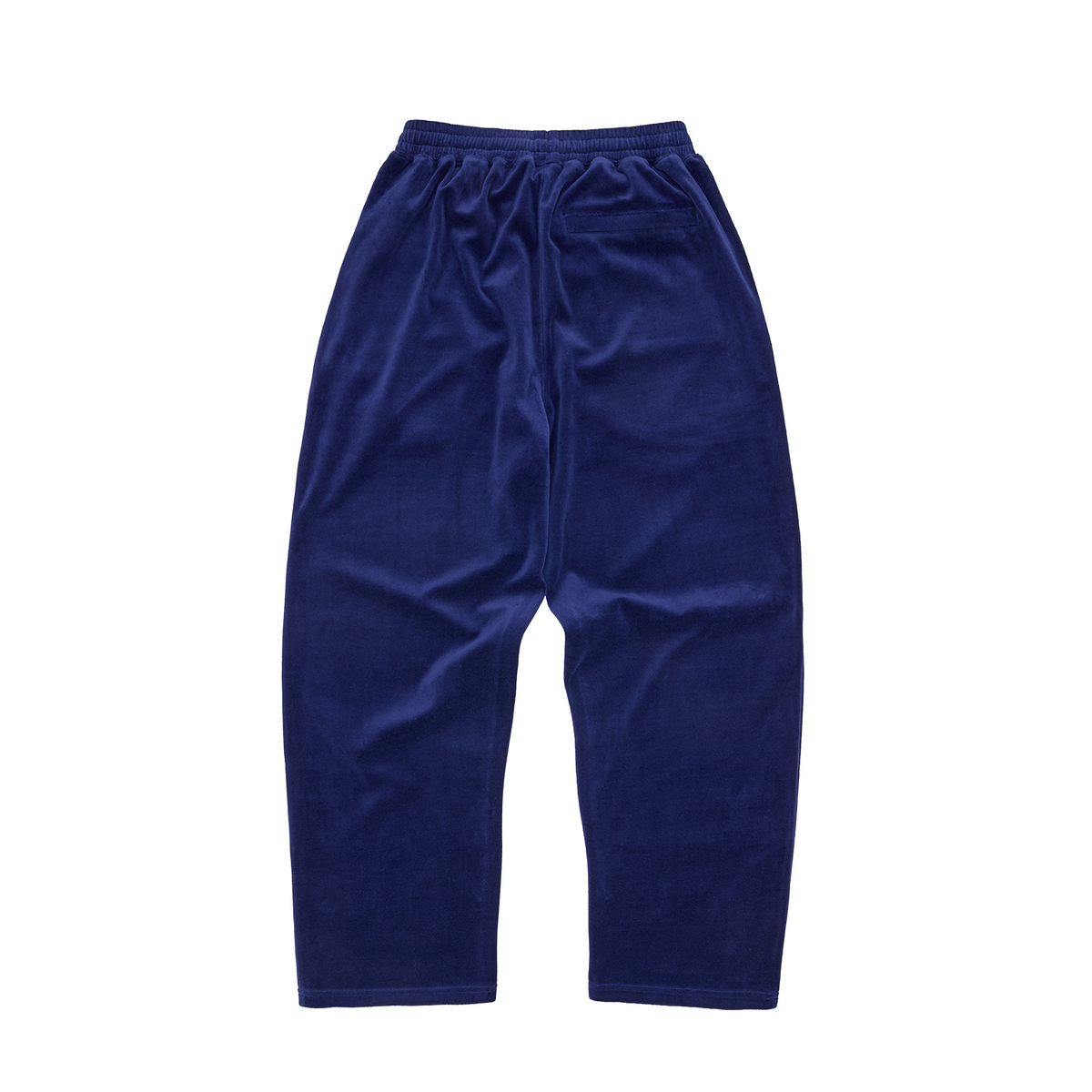 Corteiz Pista Velour Track Pant - Navy