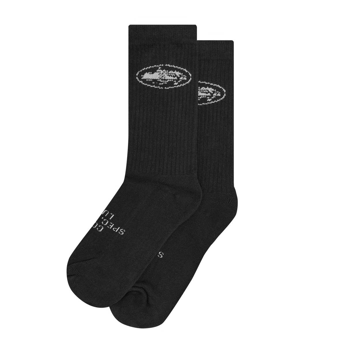 Corteiz Stencil Island Socks (2 Pack) - Black