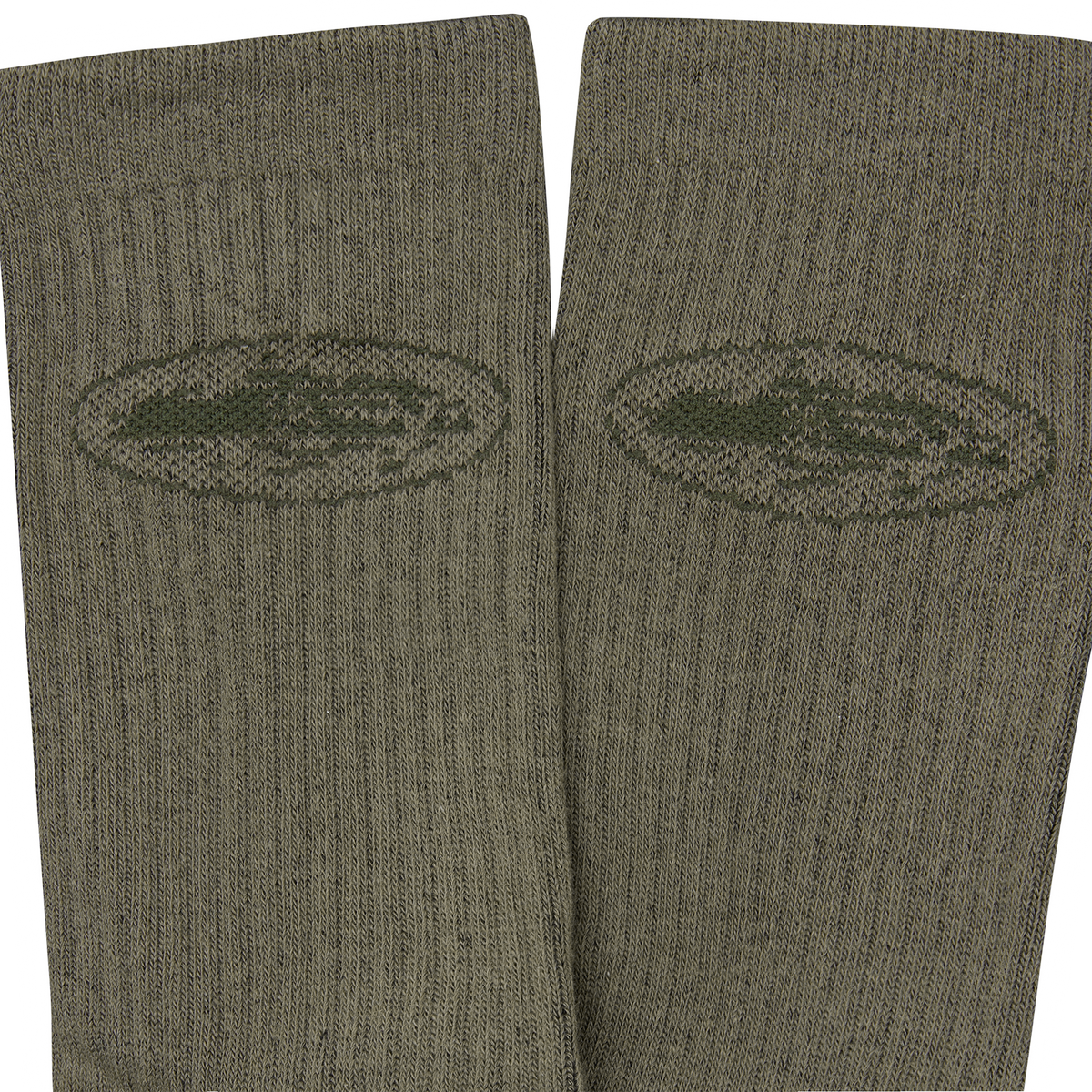 Corteiz Stencil Island Socks (2 Pack) - Khaki