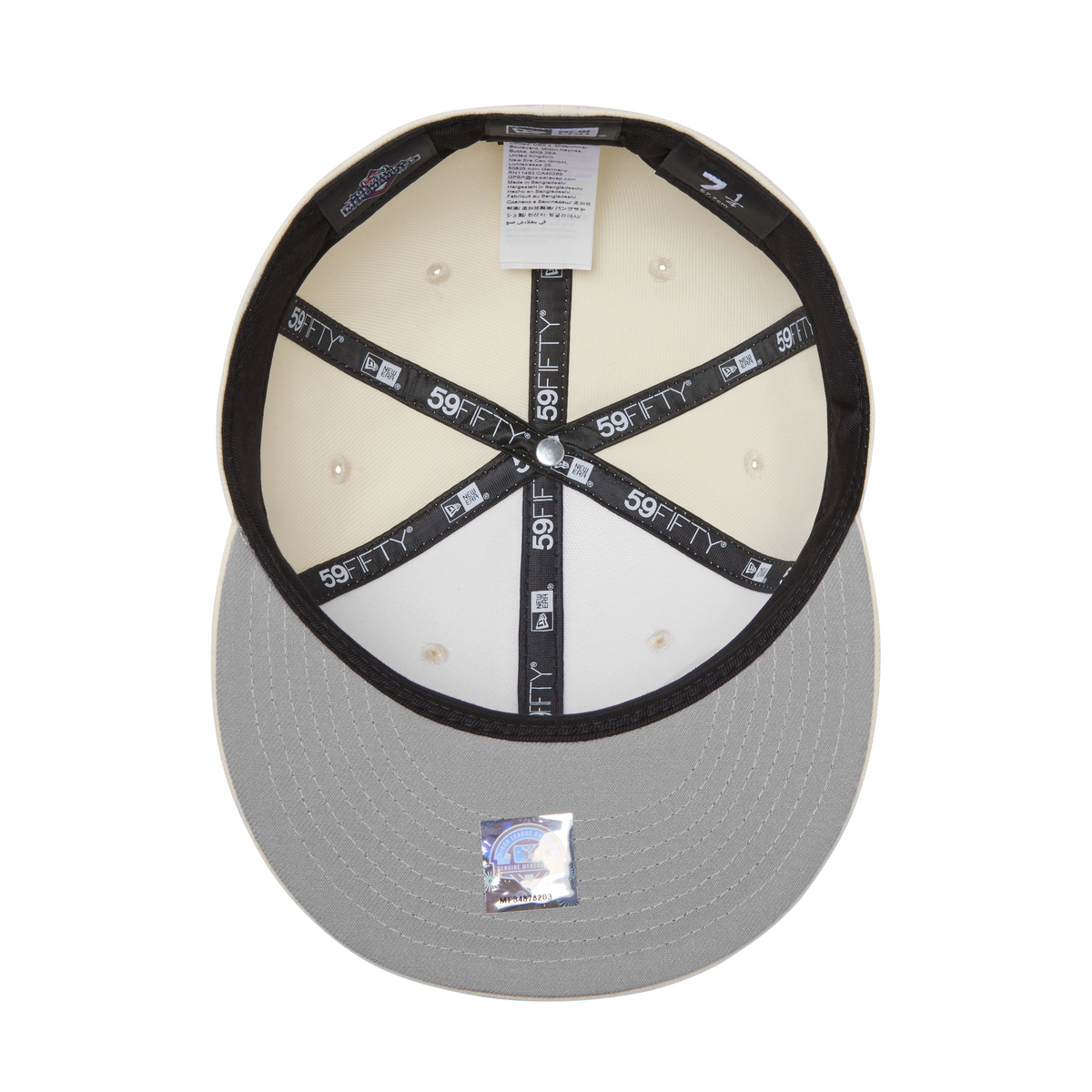 Corteiz Storm New Era 59FIFTY Fitted Cap - Cream