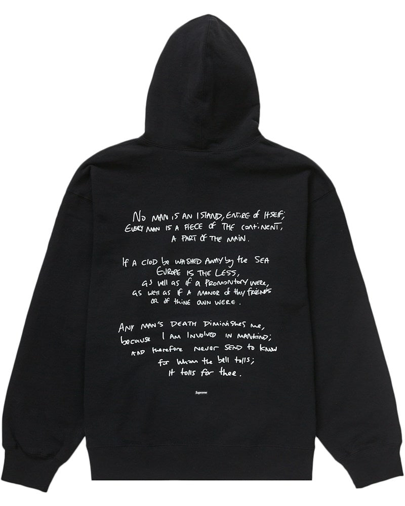 Supreme x Corteiz Rules The World Hoodie - Black