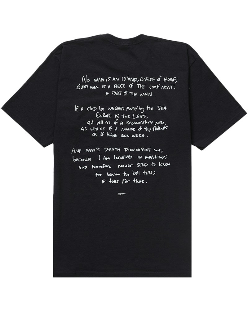 Supreme x Corteiz Rules The World Tee - Black