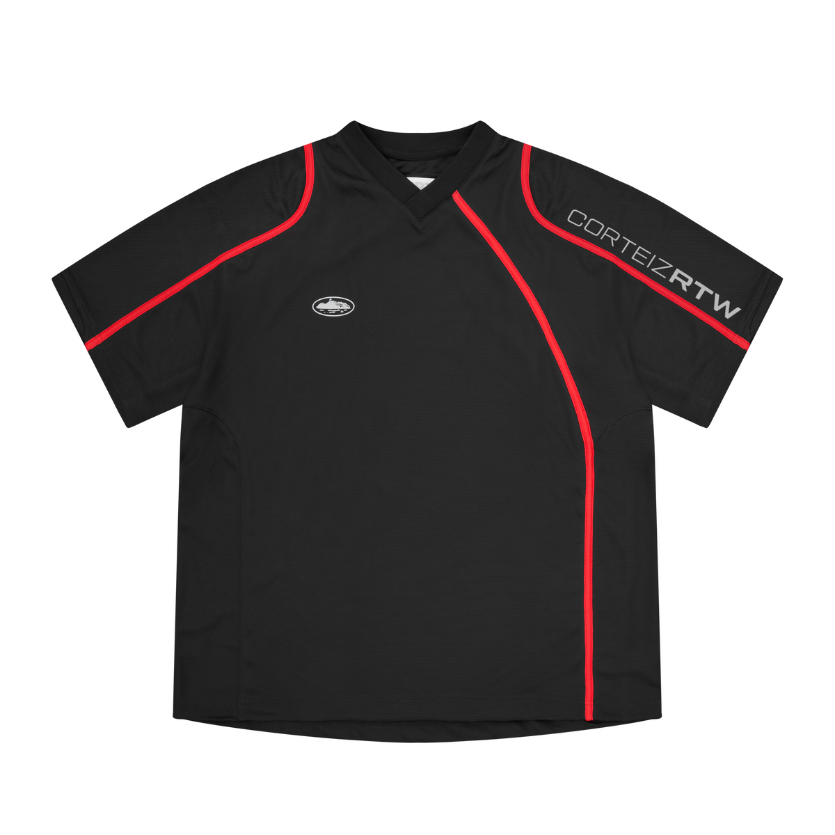 Corteiz Touring Jersey - Black