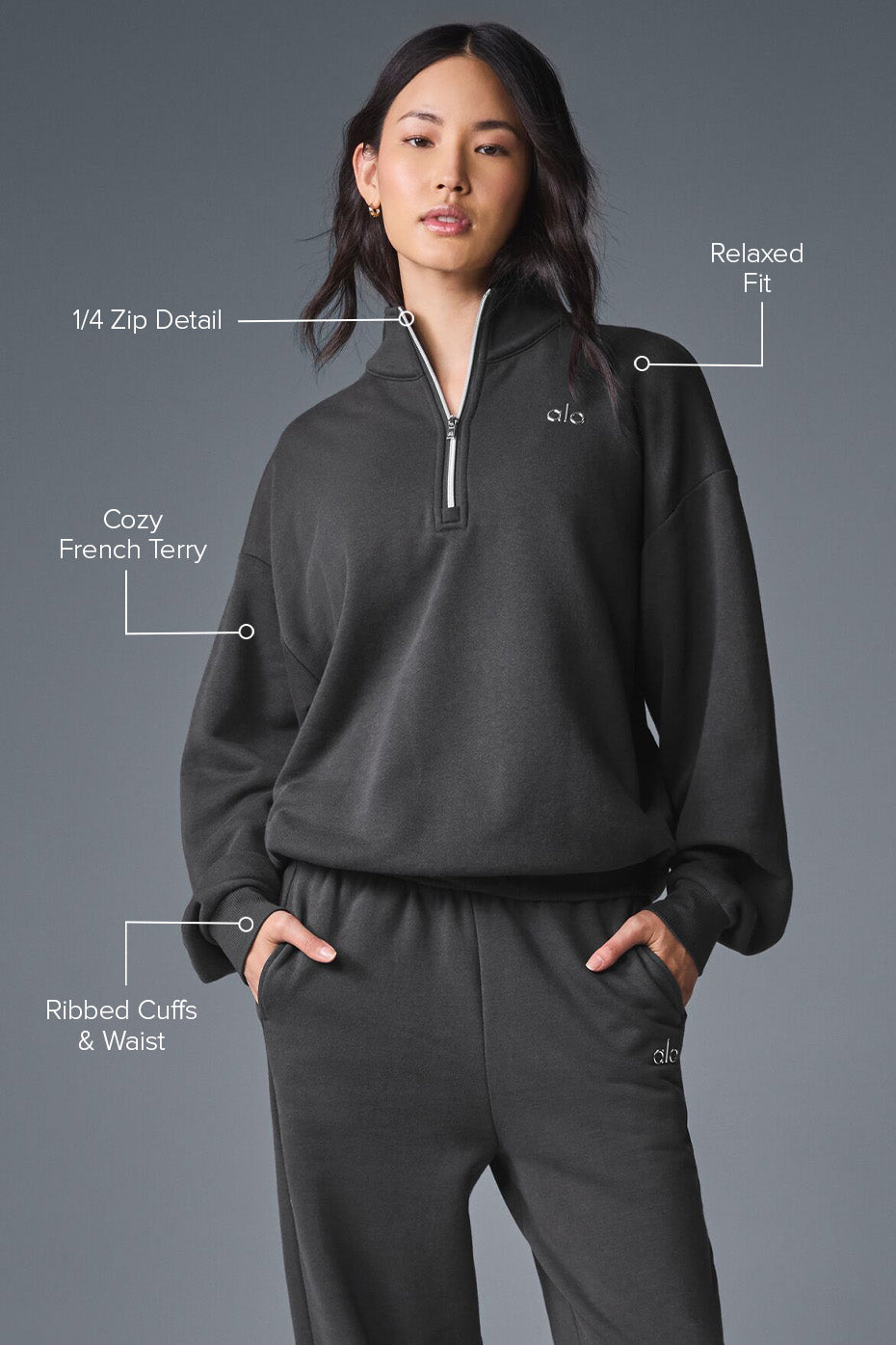 Accolade 1/4 Zip Sweater