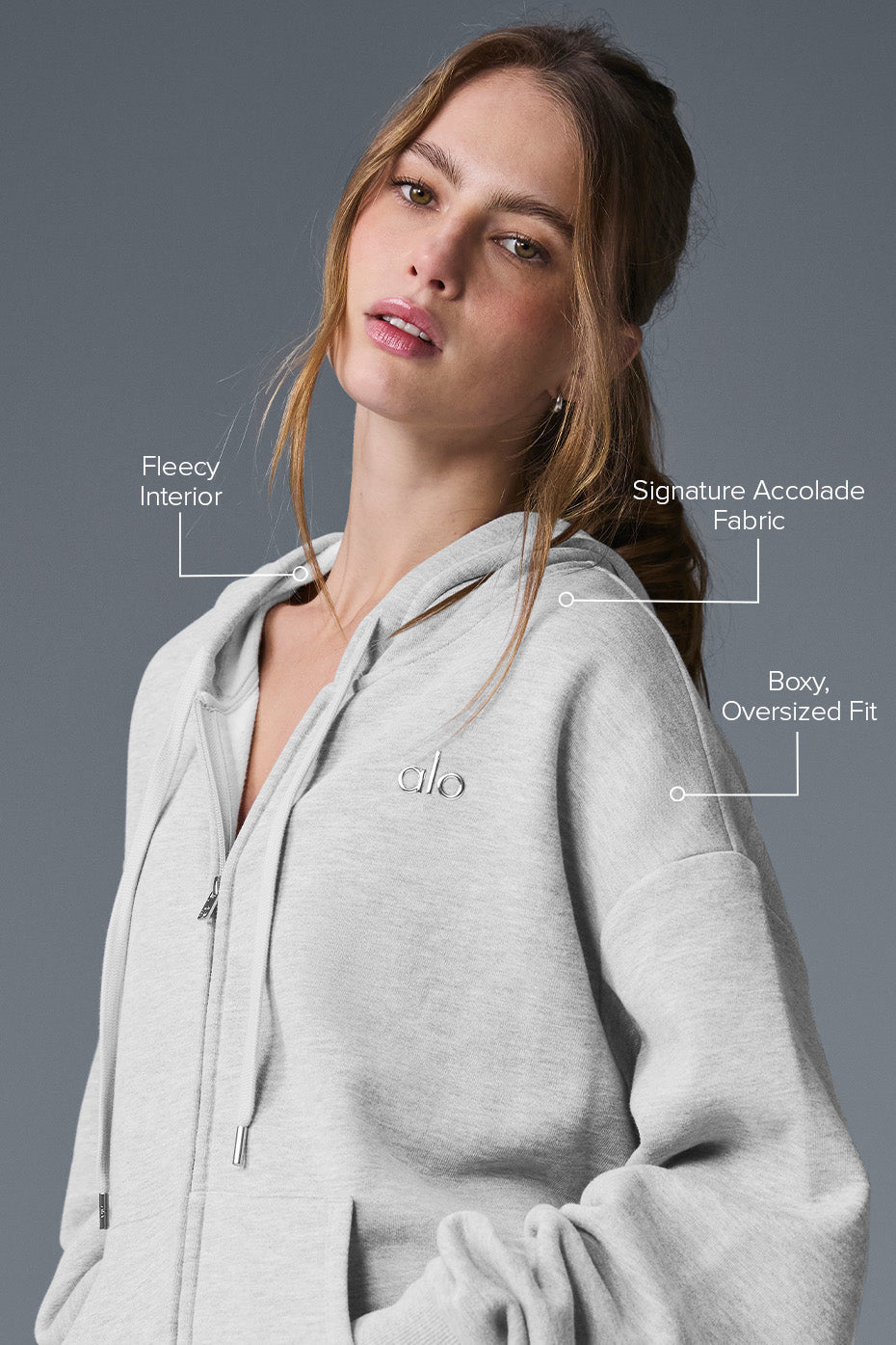 Hooded Full-Zip Accolade Jacket