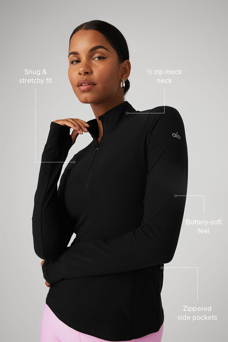 Swift Alosoft 1/2 Zip Sweater