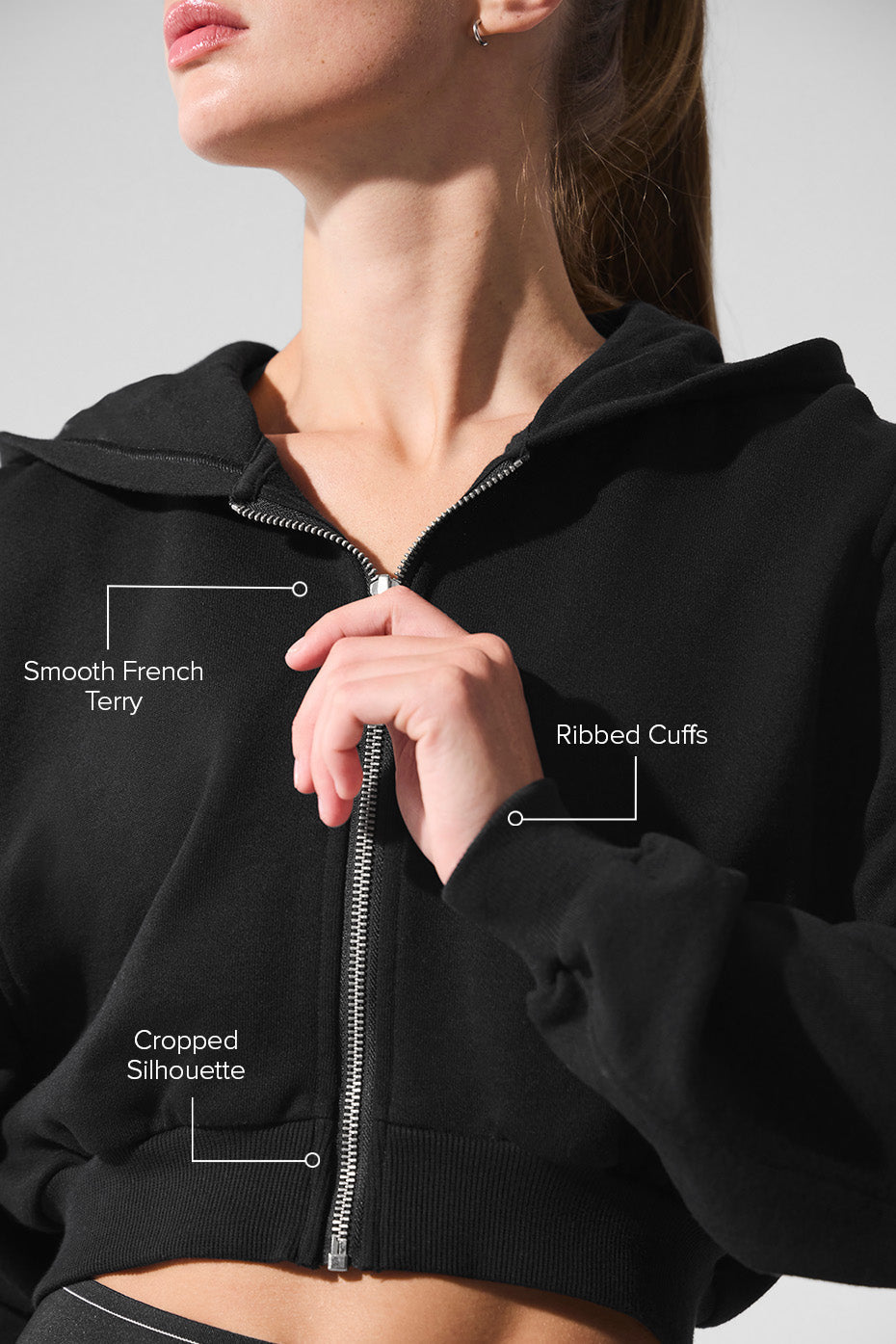 Hooded Zip Sweet Escape Jacket
