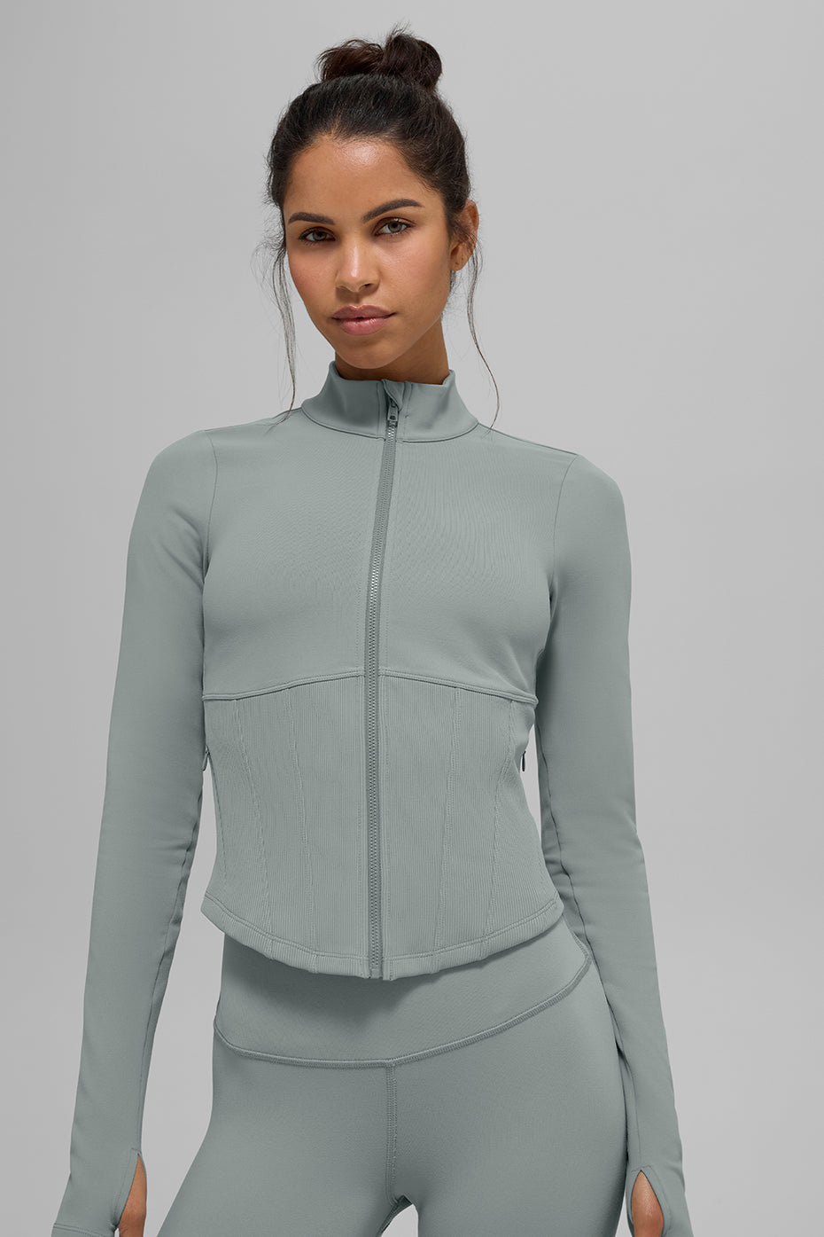 Corset Full-Zip Airbrush Jacket