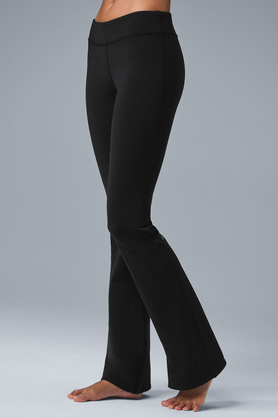 Low-Waist Airbrush Bootcut Legging