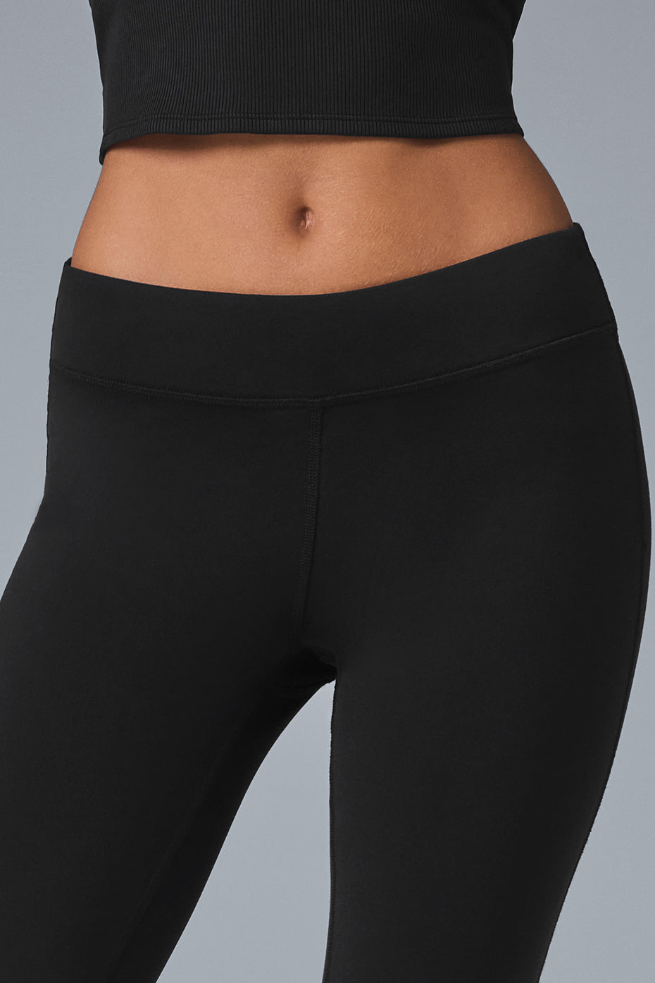 Low-Waist Airbrush Bootcut Legging
