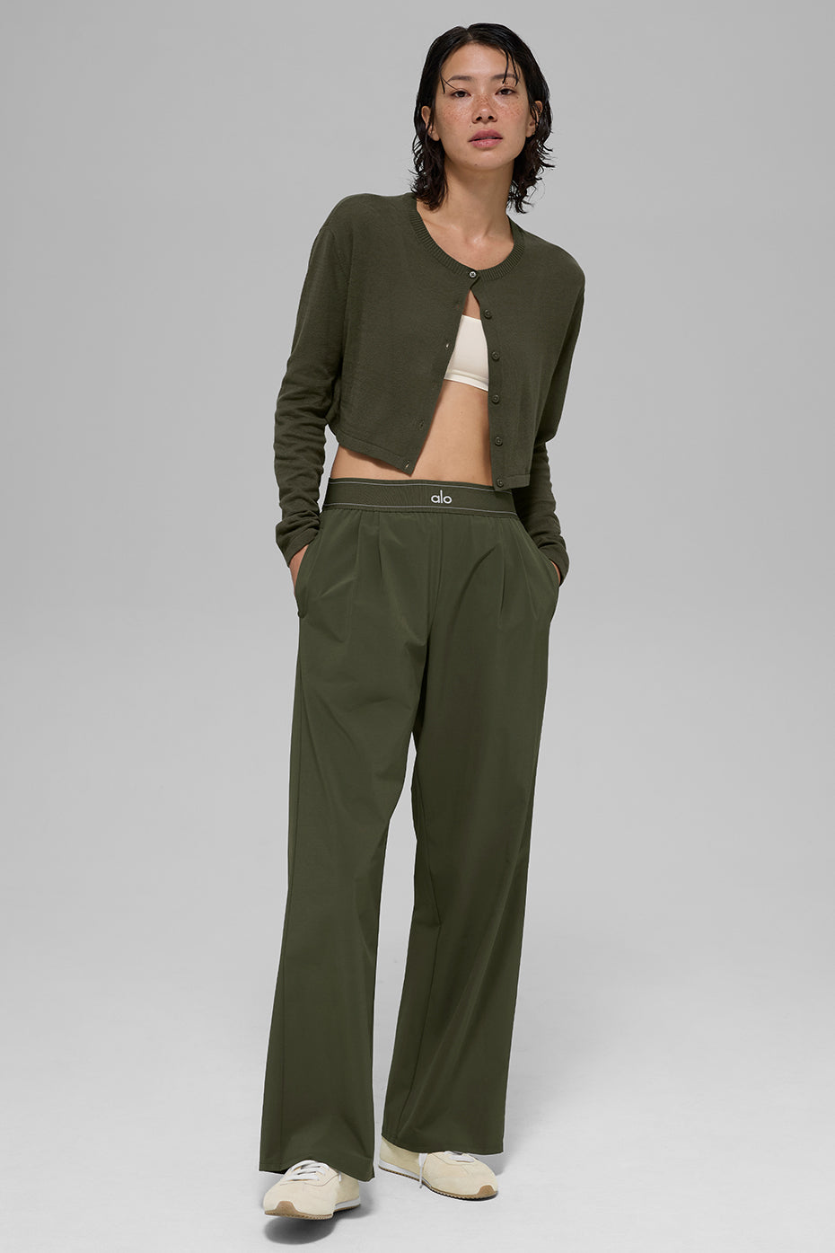Suit Up Olive Green Pants