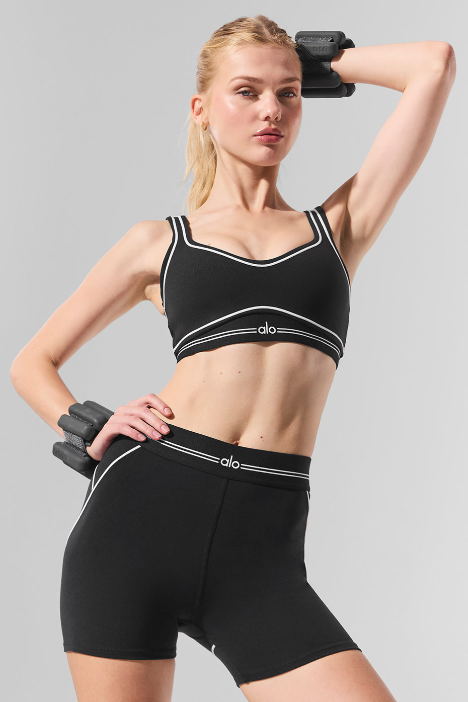 Airbrush Heart Throb High-Waist 4" Short