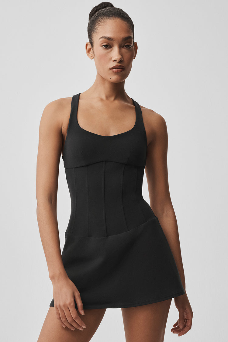 Tennis Airbrush Sparks Fly Corset Dress