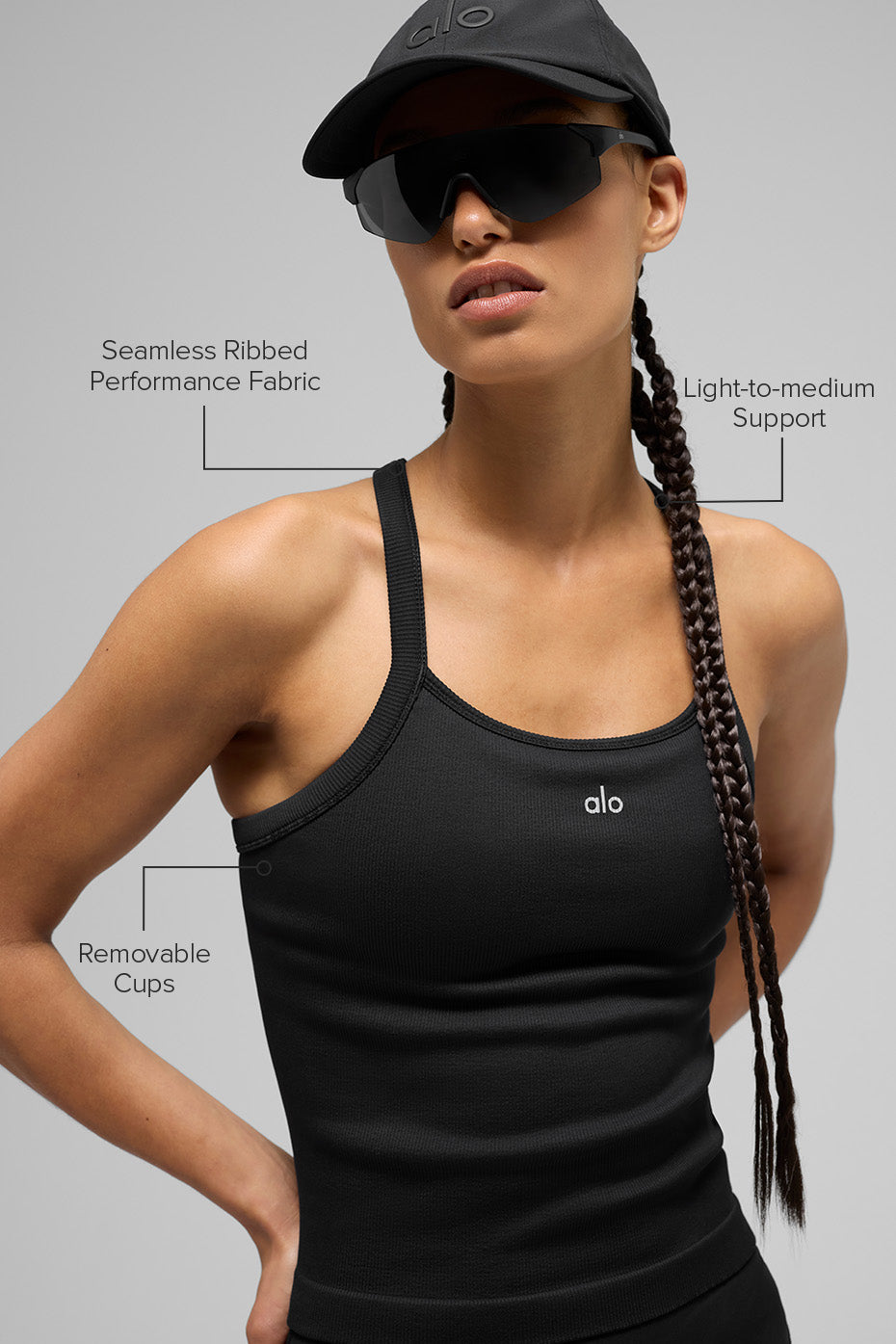 Bra Ribbed Seamless Tank