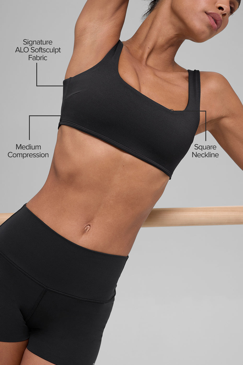 Precision ALO Softsculpt Olive Green Bra