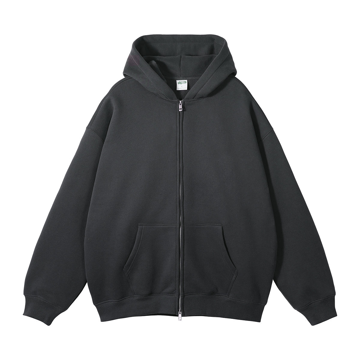 Sweat à Capuche FIVELEAFS Zippé