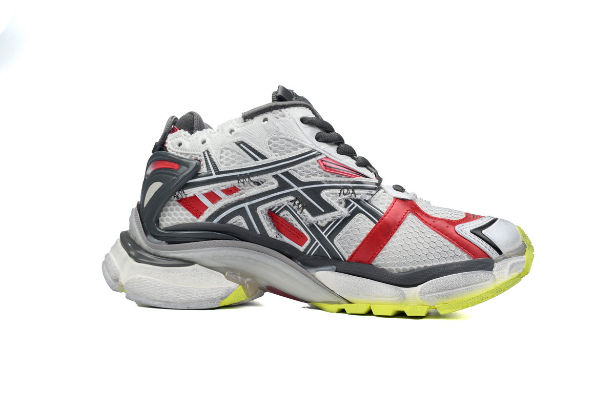BALENCI Runner Blanc Noir Rouge