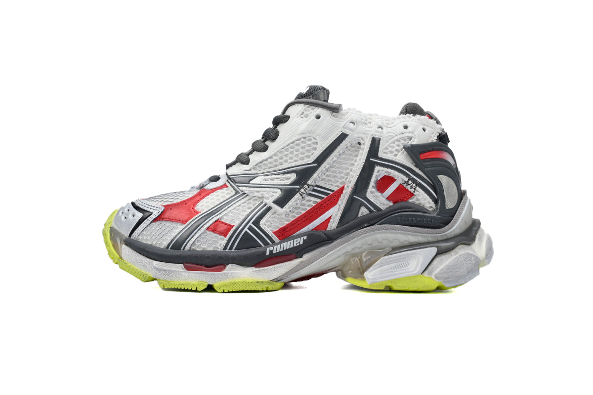 BALENCI Runner Blanc Noir Rouge