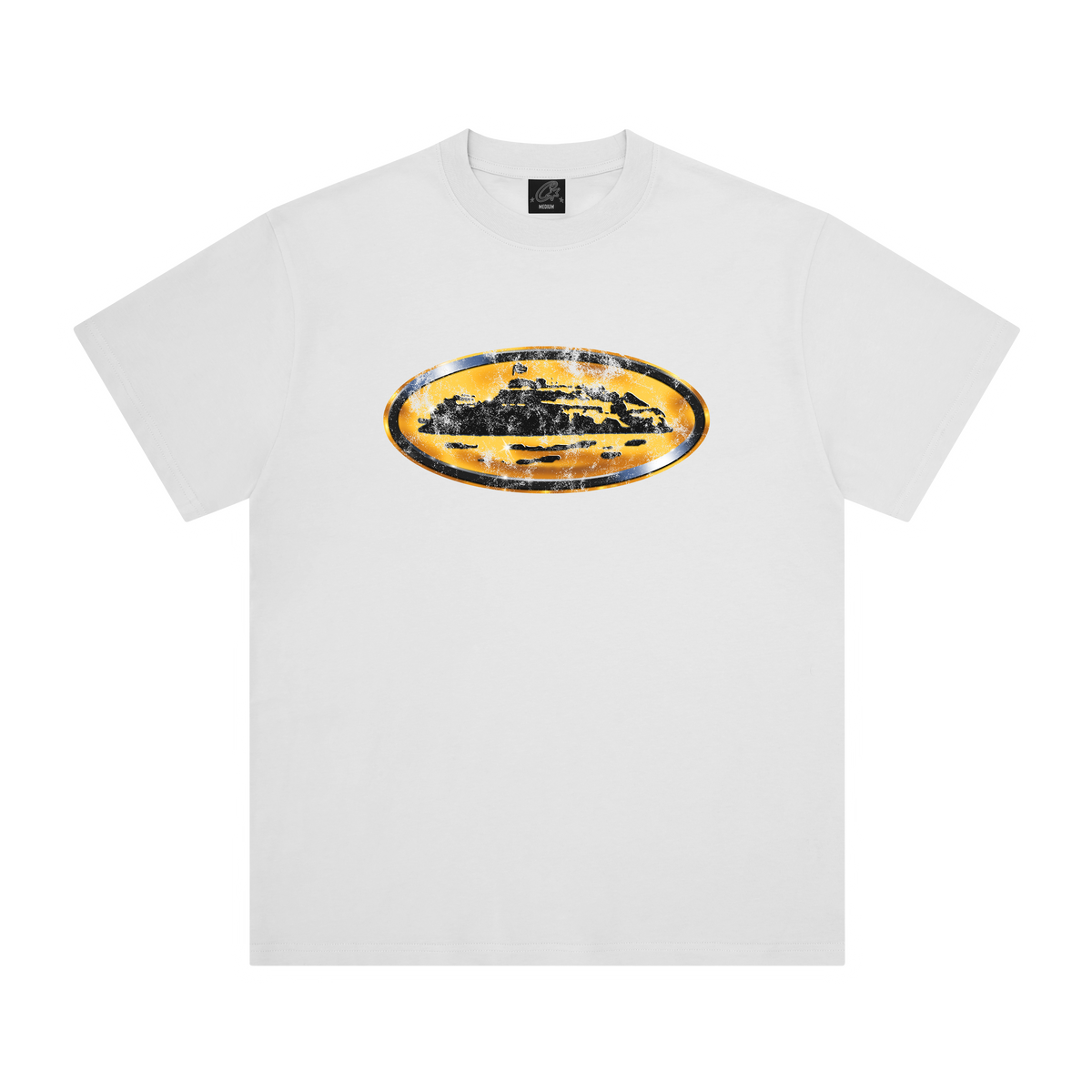 Corteiz Corroded Island Tee - White