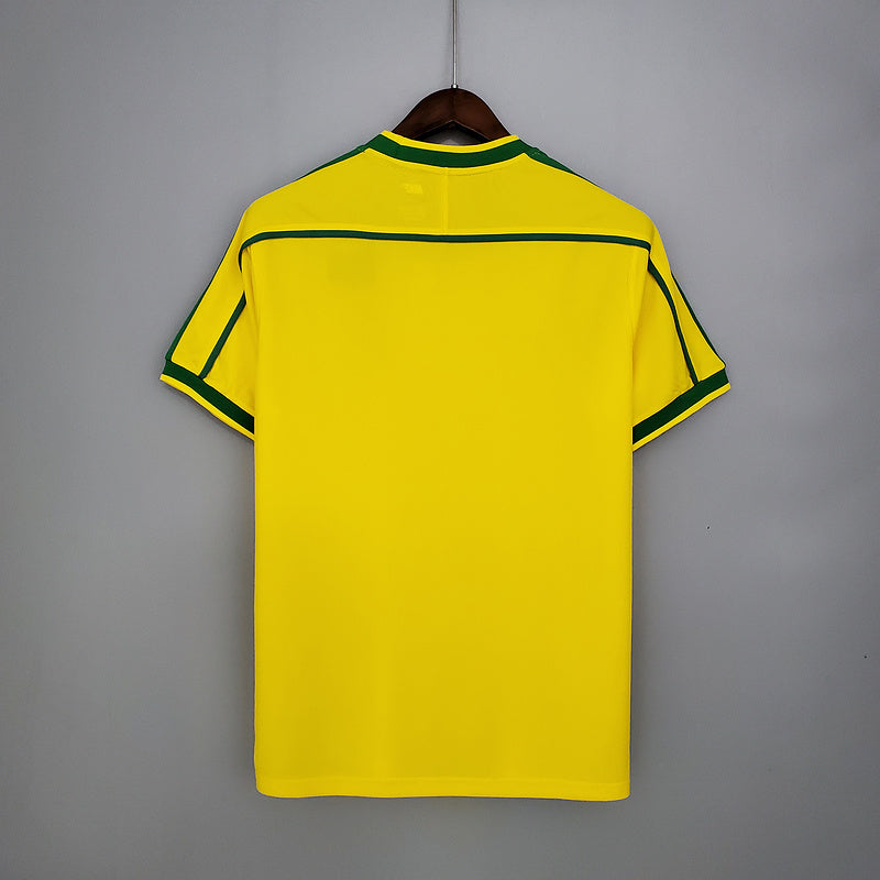 Maillot 1998 Retro Brazil Home