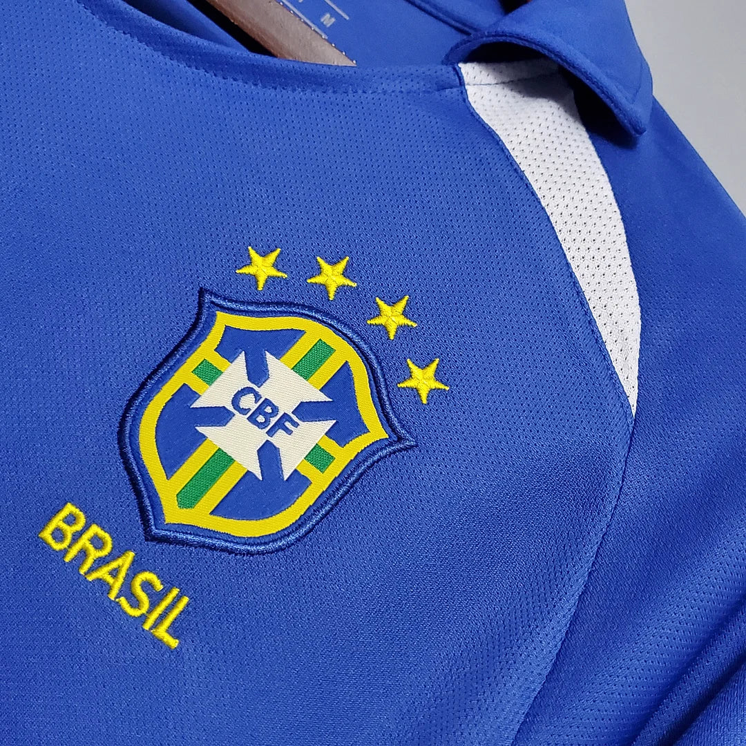 Maillot 2002 Retro Brazil Away