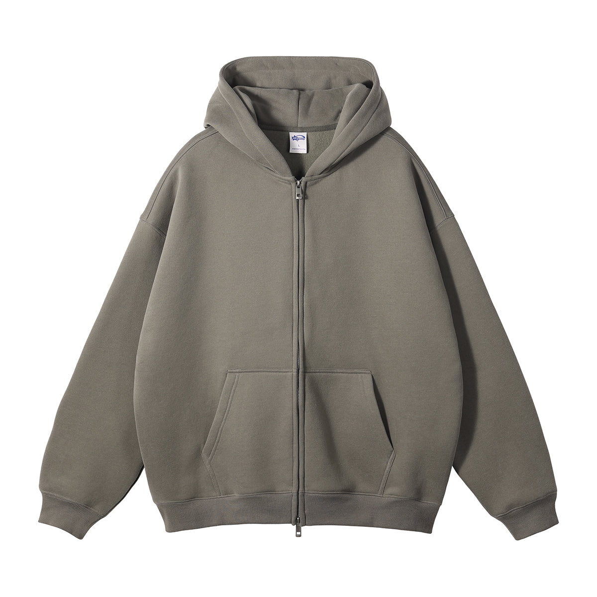 Sweat à Capuche FIVELEAFS Zippé