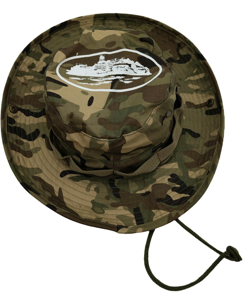 Corteiz Guerillaz Bucket Hat - Dutty Camo