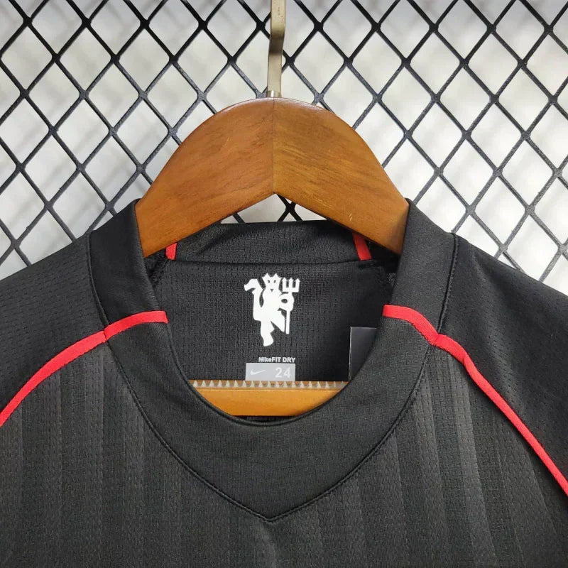 Maillot Manchester United 2007/2008 Noir Kids Size