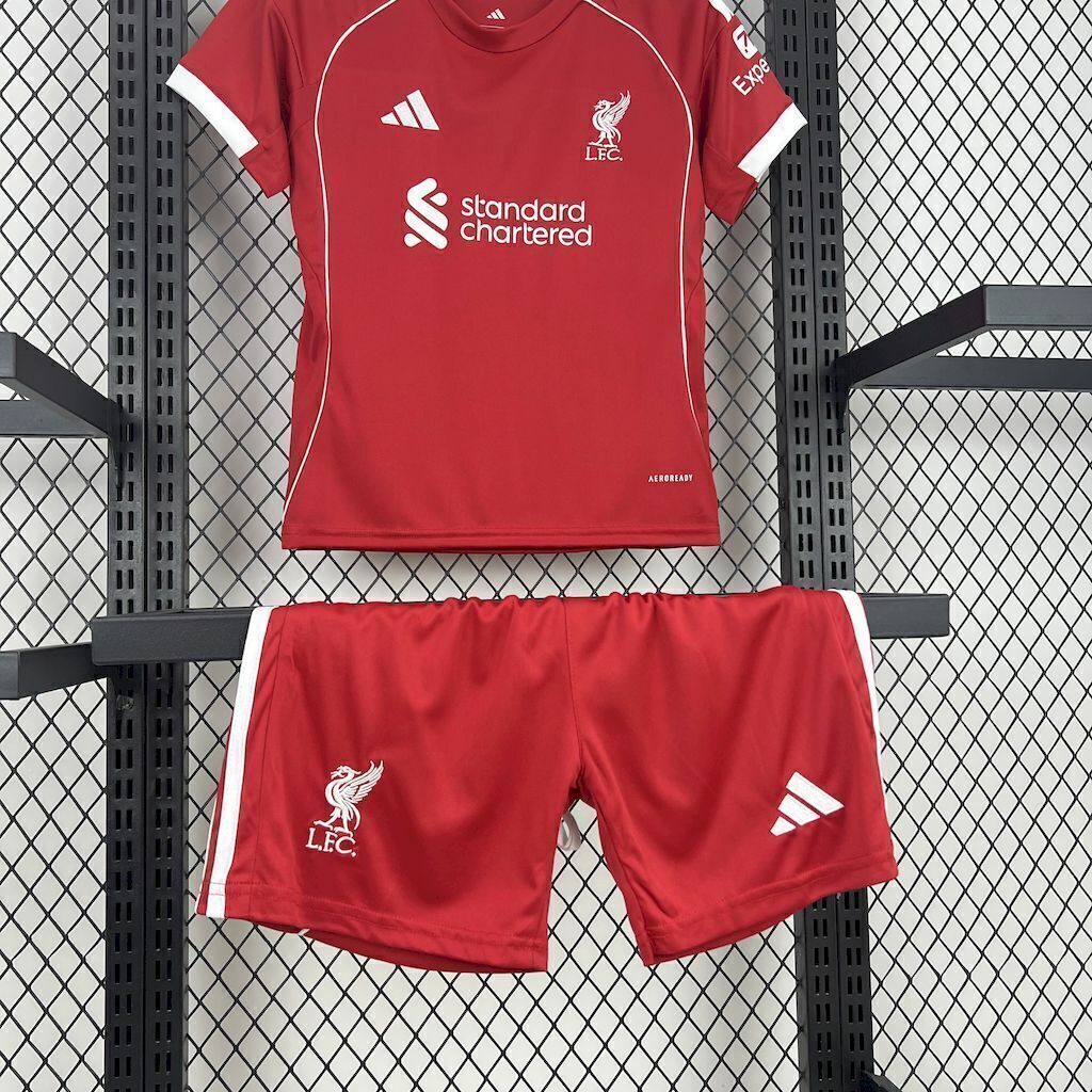 Maillot 2025/2026 Liverpool Home Kids Size